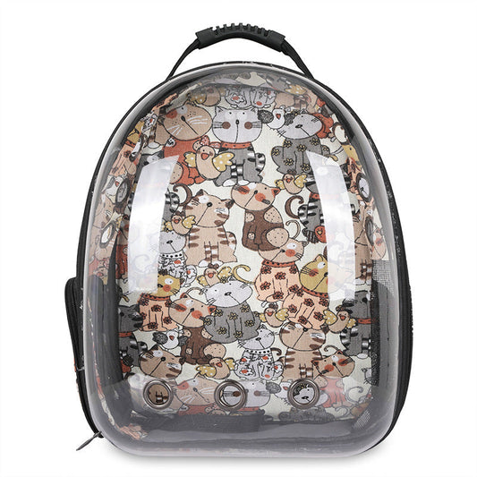 Clear Dog and Cat Carrier Backpack!