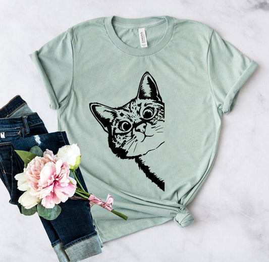 Cat is Watching - Cat T-Shirt